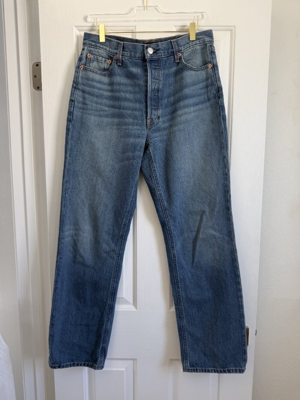 Alex Mill Carla High Rise Straight Jeans Vintage 28 - Picture 5 of 14